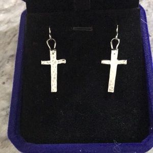 Jes Maharry Cross Earrings